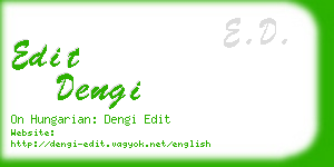 edit dengi business card